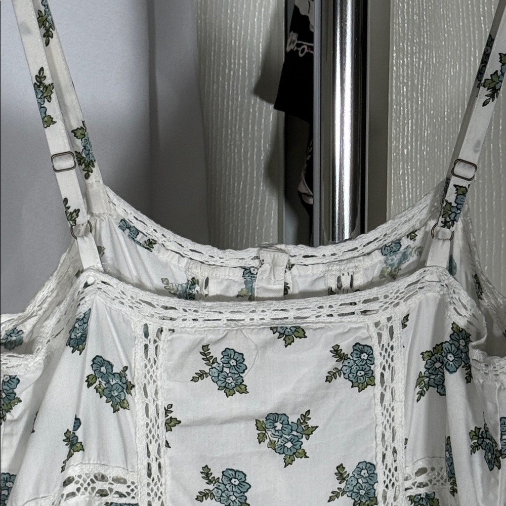 SPELL Fable Block Printed Strappy Midi Dress in Wild Poppy  Size XS - Picture 10 of 17
